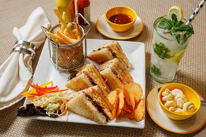 Imagen del bar/restaurante del Hotel Ginger Greater Noida Pari Chowk. Foto 10