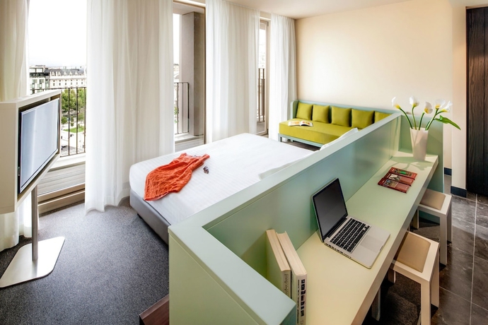 Imagen de la habitación del Hotel Glam Milano. Foto 9