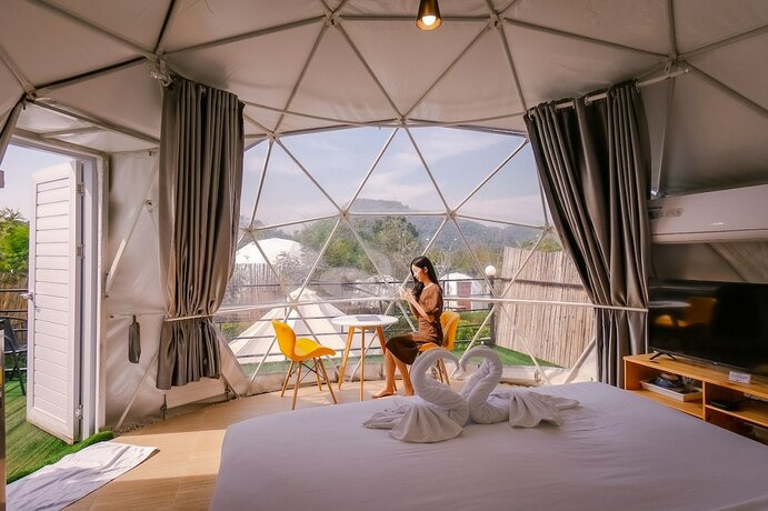 Imagen general del Hotel Glamping Hill Khaoyai. Foto 8