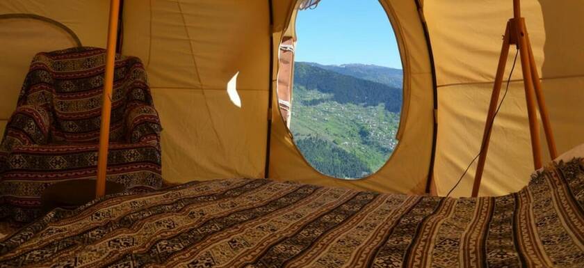 Imagen de la habitación del Hotel Glamping Tago. Foto 14