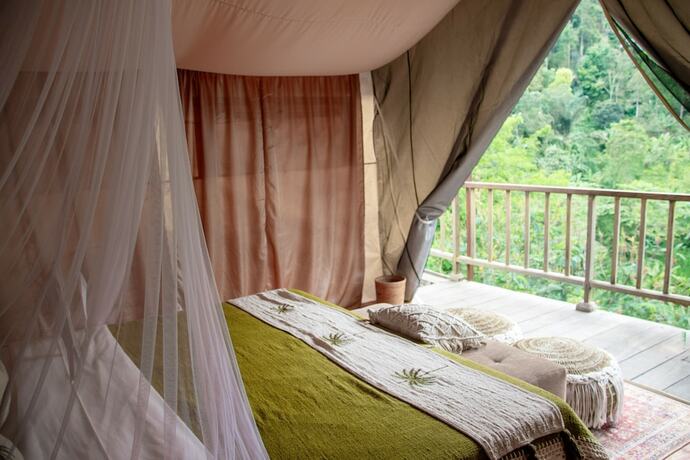 Imagen de la habitación del Hotel Glamping tent near the waterfall. Foto 16
