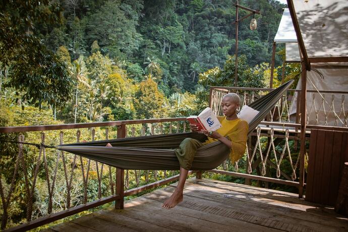 Imagen general del Hotel Glamping tent near the waterfall. Foto 6