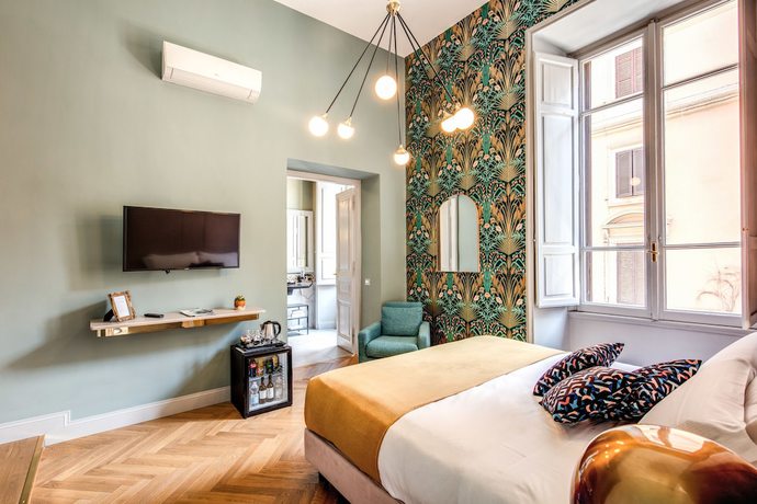 Imagen de la habitación del Hotel Glance in Rome. Foto 6