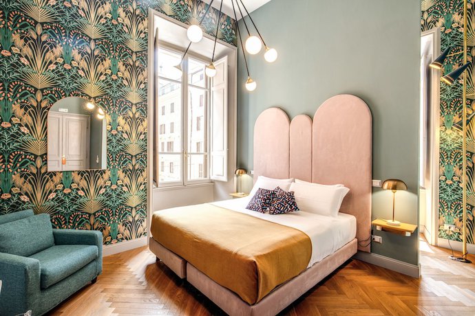 Imagen de la habitación del Hotel Glance in Rome. Foto 10