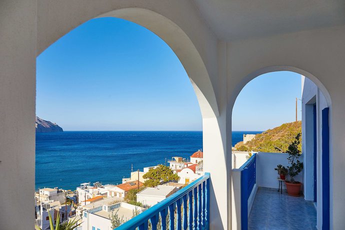 Imagen de los interiores del Hotel Glaros Diafani. Foto 17