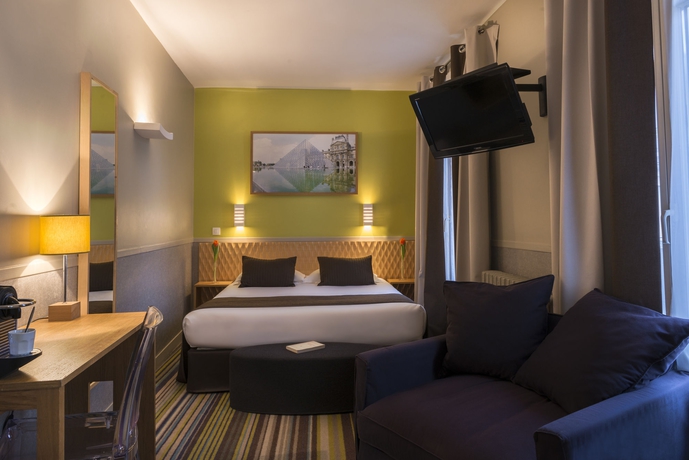 Imagen de la habitación del Hotel Glasgow Monceau Paris By Patrick Hayat. Foto 12