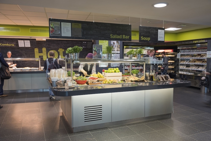 Imagen del bar/restaurante del Hotel Glasney Rooms - Student Accommodation. Foto 3