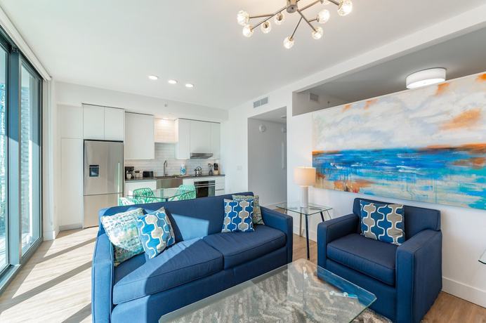 Imagen de la habitación del Hotel Global Luxury Suites Miami Worldcenter. Foto 9