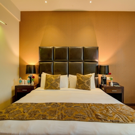 Imagen de la habitación del Hotel Godwin Haridwar. Foto 7