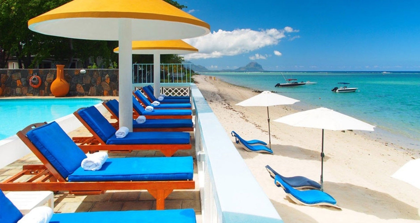 Imagen de los exteriores del Hotel Gold Beach Resort, FLIC EN FLAC. Foto 7