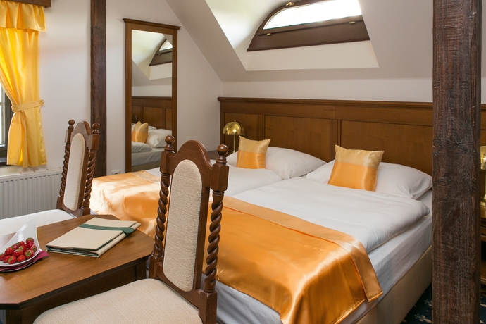 Imagen de la habitación del Hotel Gold, Cesky Krumlov. Foto 2