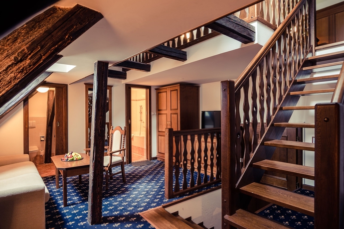 Imagen de la habitación del Hotel Gold, Cesky Krumlov. Foto 7