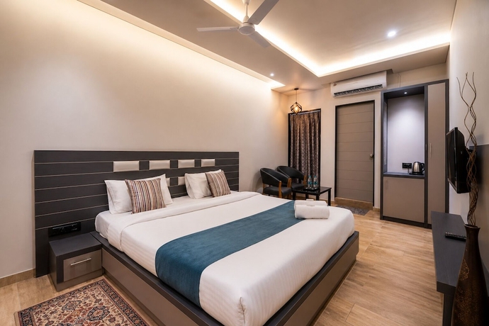 Imagen general del Hotel Gold Star, Rajkot. Foto 1