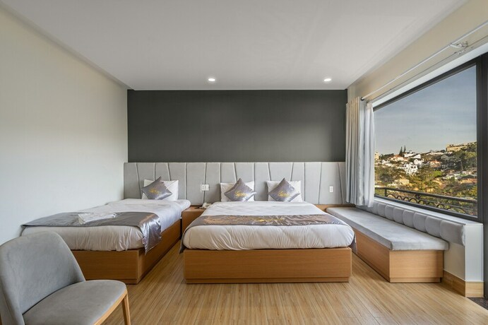Imagen de la habitación del Hotel Gold View Da Lat. Foto 17
