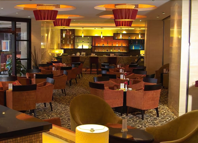 Imagen del bar/restaurante del Hotel Golden Diamond, Zhongshan. Foto 6