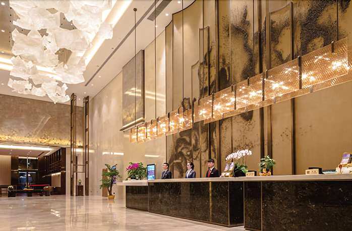 Imagen de los interiores del Hotel Golden Eagle Summit Nanjing China. Foto 18