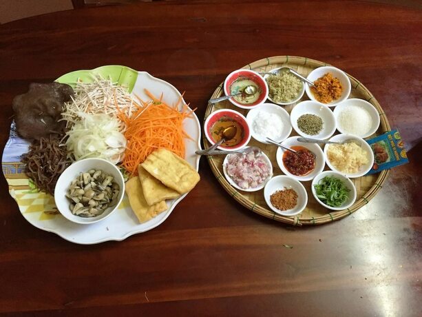 Imagen del bar/restaurante del Hotel Golden Leaf Homestay. Foto 3