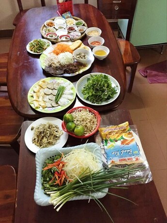 Imagen del bar/restaurante del Hotel Golden Leaf Homestay. Foto 5