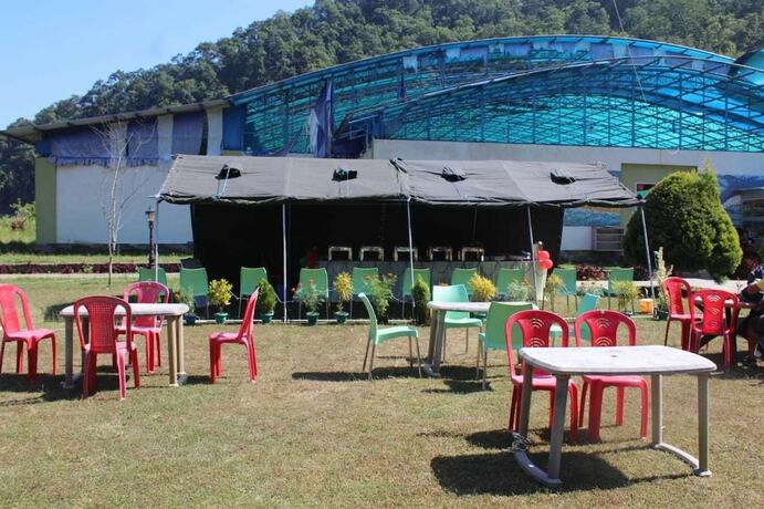 Imagen general del Hotel Golden Mahseer Riverside Resort. Foto 11