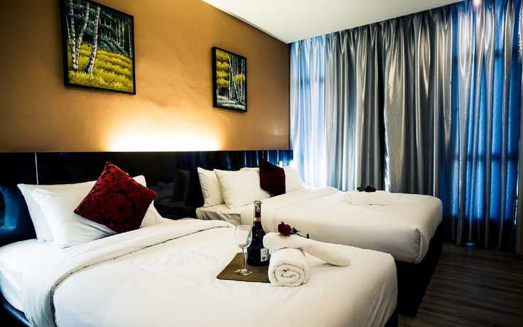 Imagen de la habitación del Hotel Golden Roof Sunway Ipoh. Foto 3