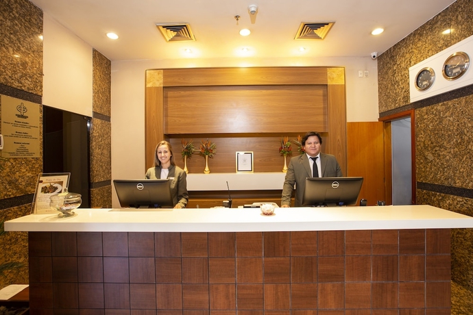 Imagen de los interiores del Hotel Golden Tower Pinheiros By Fênix Hotéis. Foto 16