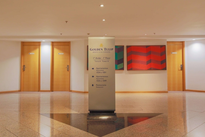 Imagen de los interiores del Hotel Golden Tulip Brasilia Alvorada. Foto 15