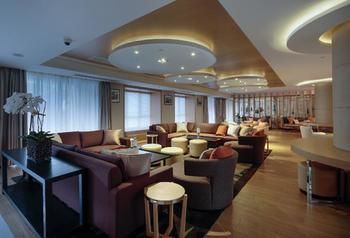 Imagen del bar/restaurante del Hotel Golden Tulip K-land Suzhou Residence. Foto 2