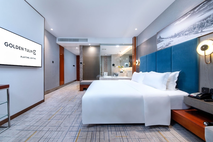 Imagen de la habitación del Hotel Golden Tulip Wuhan Wangjiawan. Foto 8