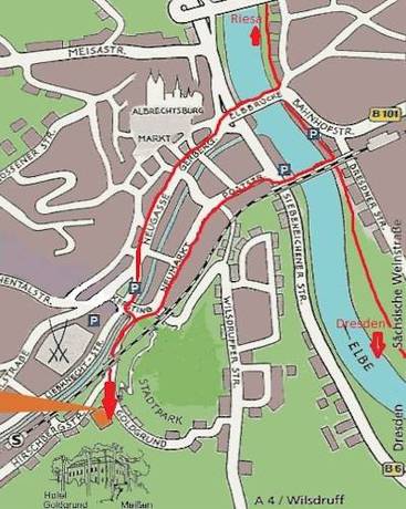 Imagen de la habitación del Hotel Goldgrund Meissen. Foto 6