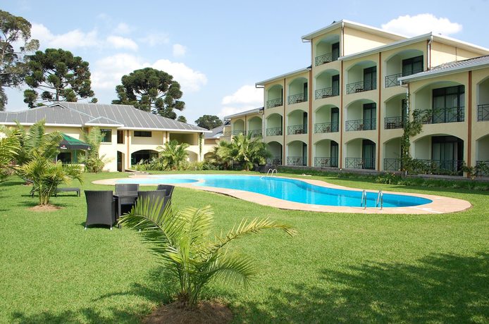 Imagen de la piscina del Hotel Gorillas Volcanoes. Foto 17