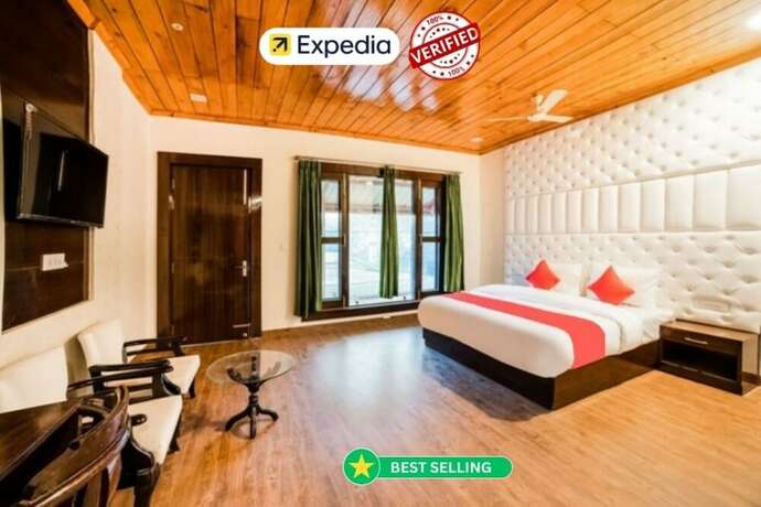 Imagen de la habitación del Hotel Goroomgo Blue Moon Bhimtal. Foto 15