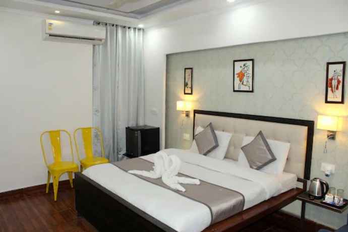 Imagen de la habitación del Hotel Goroomgo Krishna Residency Bareilly. Foto 5