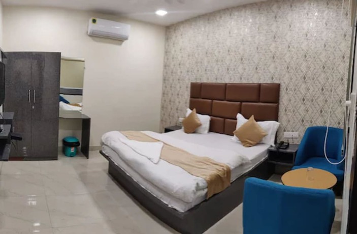 Imagen de la habitación del Hotel Goroomgo Mandakini Royale Kanpur. Foto 5