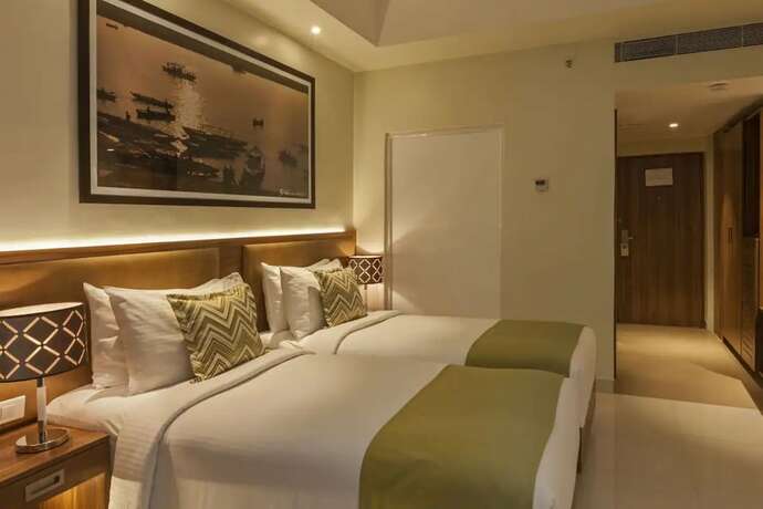 Imagen de la habitación del Hotel Goroomgo Mundrika Deluxe Patna. Foto 9