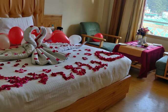 Imagen general del Hotel Goroomgo New Ambika Mall Road Manali. Foto 9