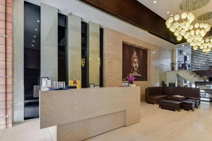 Imagen general del Hotel Goroomgo New Vaikunth Dharamshala. Foto 6