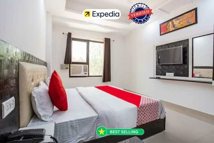 Imagen de la habitación del Hotel Goroomgo Raj Ganga Haridwar. Foto 15