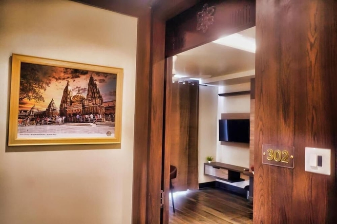 Imagen de la habitación del Hotel Goroomgo The Coco Cabana Varanasi. Foto 6