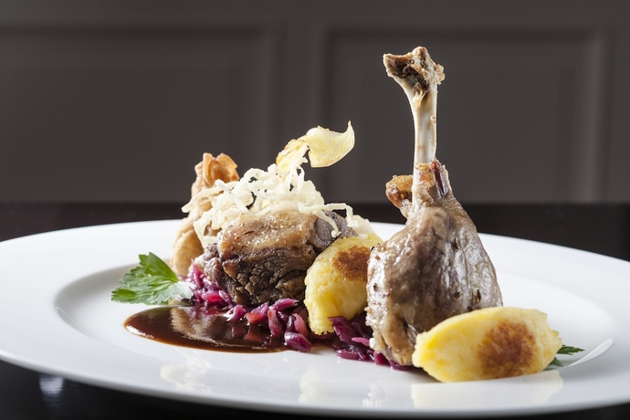 Imagen del bar/restaurante del Hotel Gourmet Villa Patriot. Foto 4