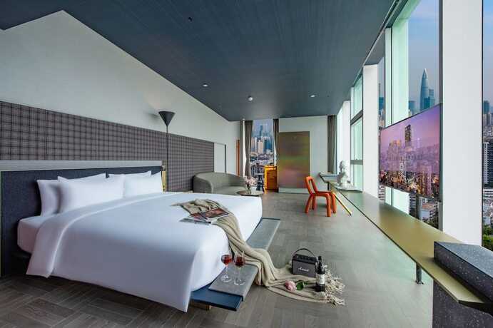 Imagen de la habitación del Hotel Grade Shenzhen Shekou Sea World. Foto 17