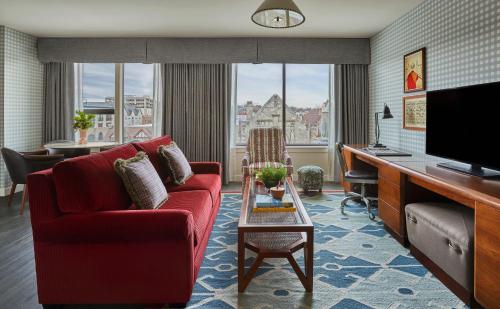 Imagen de la habitación del Hotel Graduate Bloomington. Foto 7