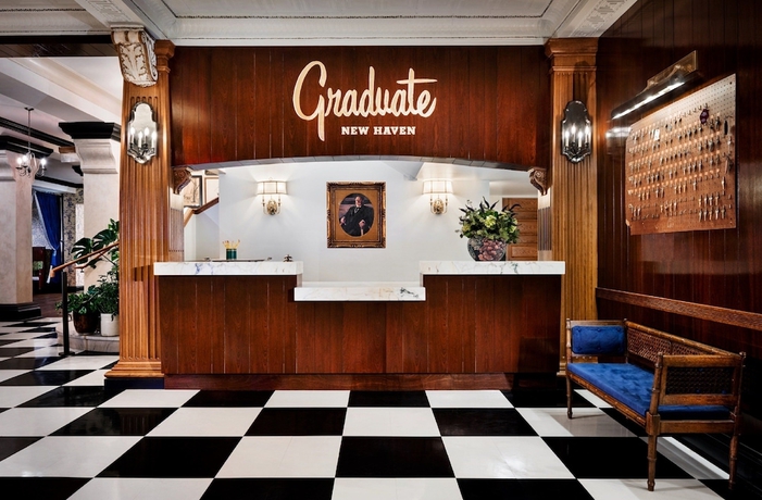 Imagen de los interiores del Hotel Graduate New Haven. Foto 18