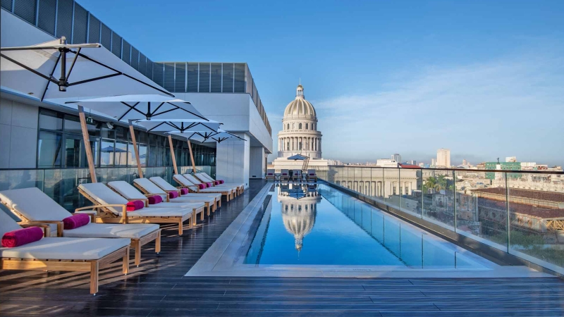 Imagen de la piscina del Hotel Gran Hotel Bristol Habana Vieja Meliá Collection. Foto 13