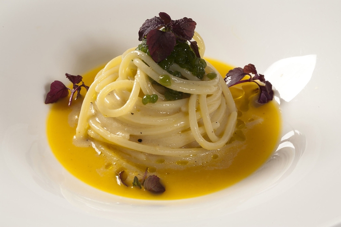 Imagen del bar/restaurante del Hotel Grand Angiolieri. Foto 4