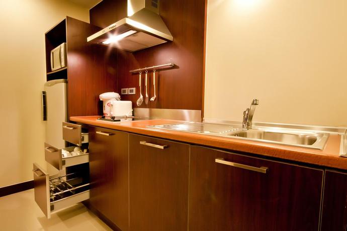 Imagen de la habitación del Hotel Grand Asoke Suites Boutique Residence. Foto 5