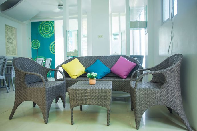 Imagen del bar/restaurante del Hotel Grand Blue Beach, Isla de Boracay. Foto 3