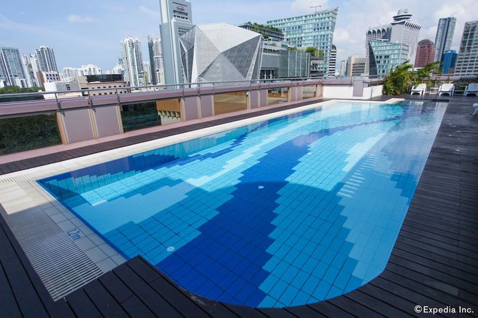 Imagen de la piscina del Hotel Grand Central, Singapur. Foto 20