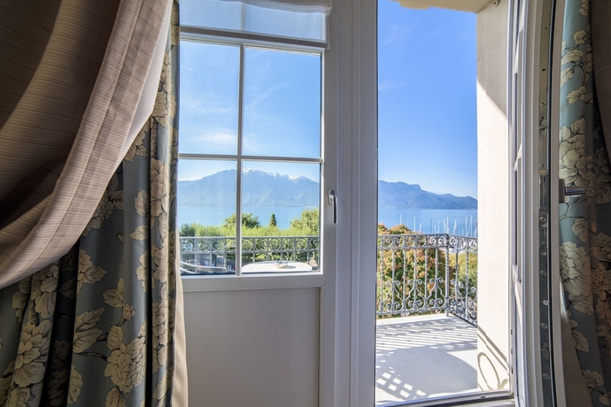 Imagen de la habitación del Hotel Grand Du Lac Vevey. Foto 4
