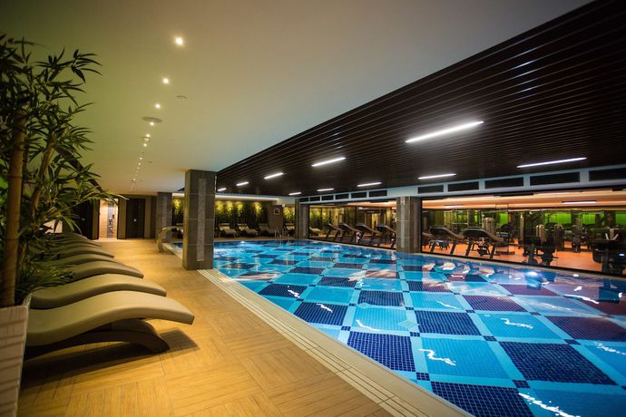 Imagen de la piscina del Hotel Grand Harilton. Foto 20