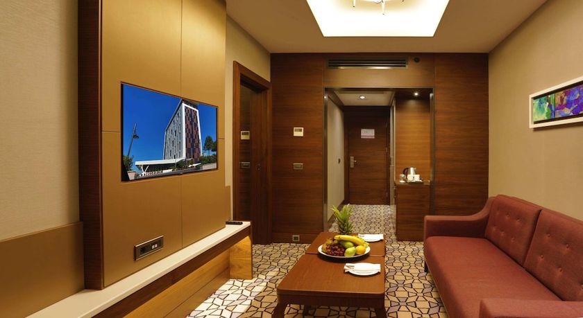 Imagen de la habitación del Hotel Grand Harilton. Foto 8